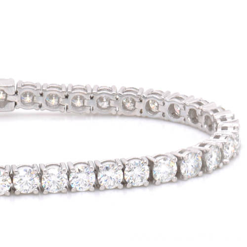 Moissanite Tennis Bracelet 925 Silver